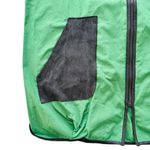 IC Connie K Green Spring Coat Size Large Oversized Art To Wear Funky Bright USA Photo 2