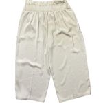 Michael Kors Women’s Tan Wide Leg Elastic Waistband Trousers Pants Size Large Photo 1