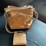 Brahmin  Tan Leather Shoulder Bag and Wallet Photo 0