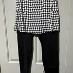 Runningskirts brand Skirted cold weather leggings fleece lined Sz L houndstooth Black Size L Photo 0