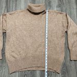 Cotton On Everything Oversized Boxy Turtle Neck Sweater Chestnut Marie Tan M Photo 6