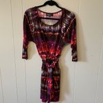 ABS Allen Schwartz ABS Tie Dye Belted Dress Size Small Photo 1