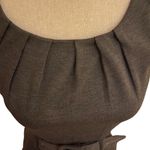 H&M  Belted Dress Zip Back Cap Sleeve Sz 6 Photo 6