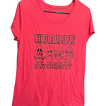 No Boundaries  Women's Red Graphic Tee Photo 0