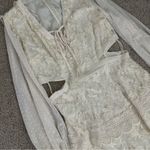 Alexis  X Target Ling Sleeve Lace Cutout Dress Photo 4