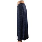 J.Crew Women's Navy Blue Polka Dots High Waisted Straight Midi Slip Skirt Size M Size M Photo 1