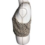 Free Press  Beige / Black Patterned Sleeveless Crop Tank Top Photo 59