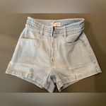 Apiece Apart  Light Wash Jean Shorts  Claro High Rise size‎ 2 Photo 7