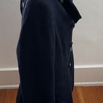 Levi's Navy Blue Wool Blend Double Breasted Pea Coat, size M Photo 13