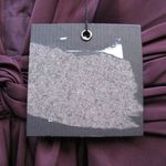 Mac Duggal  2647 Womens Plum Front Twist Puff Sleeve Jumpsuit Pants Photo 10