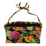 ANDIE  Aruba Top Bandeau Halter Top Tropical Floral Separates Swim Size S New Photo 4