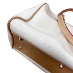 Arcadia White Patent Leather Handbag Photo 9
