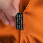 MontanaCo Suede Leather Jacket Women's Full Zip Copper Orange Warm Tone Large Photo 8