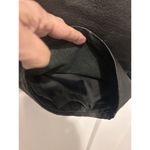 MetroStyle Vintage Black Leather Pants Straight Leg Lined Biker Women’s Size 12 Photo 10