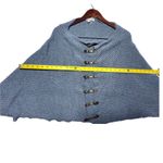 Simply Noelle ‎ Toggle Poncho Shawl Cape Knit One Size Photo 4