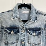 Special A NWOT  Distressed Lightwash Denim Jacket Size S Photo 1