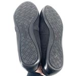 Donald Pliner  Black Minimal Flats Loafers Stretch Knit Flat Photo 6