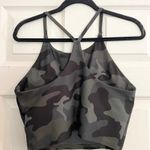 Old Navy Active Camo Tank Top Built-In Bra Athletic Top Size L Grunge Indie Gym Photo 2