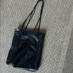 Rugby North America Black Genuine Soft Leather Sac Tote Shoulder Bag Photo 8