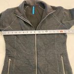 Kuhl  Zuri Full Zip Sweater Jacket Wool Blend‎ Gray Size Small Photo 6