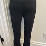 Lululemon  Black Leggings Mesh Bottom Running Yoga Size 4 Photo 5
