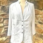 Coldwater Creek  White Denim Jacket Photo 4