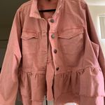 Lane Bryant Pink Jean Jacket  Photo 0