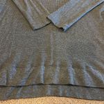 Splendid  Women’s Grey Turtleneck Waffle Long Sleeve Top Photo 1