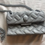 Kurt Geiger Quilted Gray Crossbody Bag NWOT Photo 0