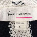 Vince Camuto Stripe Knit Cozy Comfy Hoodie Photo 3