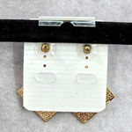 ZARA  Gold Blue Square Hallow Drop Dangle Stud Earrings Fashion Jewelry JB2-65 Photo 1