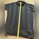 Avon Fashion Cotton Knit Pullover Sweater Mock Turtleneck Women's Large Vtg 80s Black Photo 5