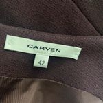 Carven SZ 42 purple wool dress Purple Photo 6