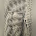 RE/DONE REDONE Sky Blue Pocket Women’s Thermal Long Sleeve Shirt Size Small Photo 5