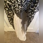 H&M black patterned v-neck long sleeve Drop Waist dress Photo 6