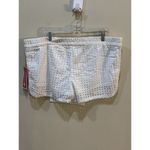 Lilly Pulitzer For Target shorts Women's XXL White Eyelet Lace Detail Resort Photo 2