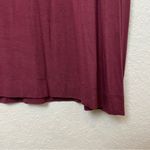 C&C California  Women's Burgundy Casual Tshirt Dress Size XL Photo 4