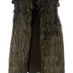 Adrianna Papell  Fur Vest, size S Photo 0