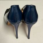 Eithy Women's Black and Blue Peep Photo 2