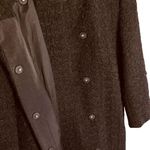 Ports 1961 Wool Blend Logo Plaque Single Breasted Coat Black Size 6 Photo 5