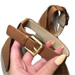 Marc Fisher LTD Women's Alita Platform Brown Suede Wedge Espadrilles Size 11 Photo 5