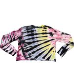 Self Esteem Womens Crop Top T Shirt Top Tie Dye LOVE Long Sleeve Pullover Medium Photo 3