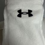 Under Armour Womens Project Rock Cut Off Sleeveless Crop Top Size L Beige Hoodie Photo 6