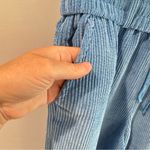BDG  Jessie Wide Leg Corduroy Pull On Pants in Powder Blue Size XL Photo 1