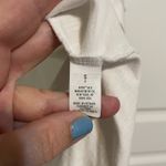 Aerie  White Pocket T-Shirt Relaxed Fit Short Sleeve Casual Womens Top‎ Photo 5