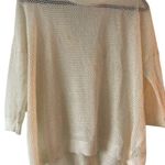 Jack by BB Dakota Cream Net Sweater Sz Large Photo 0