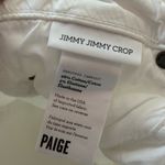Paige  Jimmy Jimmy Crop Jeans in White | 25 Photo 5