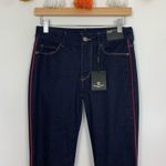Massimo Dutti NWT Mid Rise Skinny Dark Wash Jeans Size 4 Photo 3