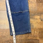 Carhartt Denim Double Knee Jeans Womens 16 Straight Leg Rugged Flex Blue Photo 9