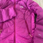 The North Face Fuchsia Puffer Jacket Photo 3